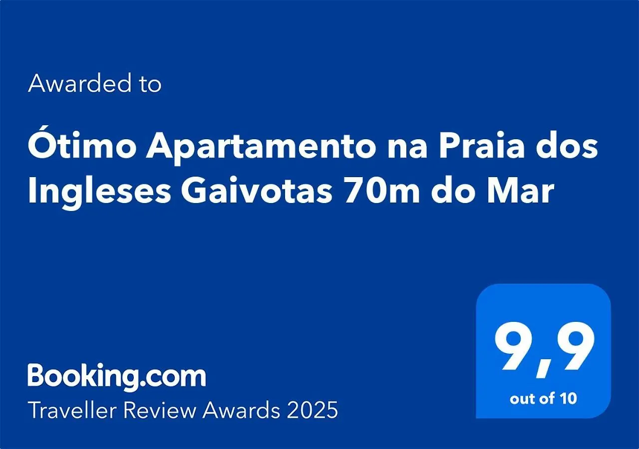 Otimo Apartamento Na Praia Dos Ingleses Gaivotas 70M Do Mar Florianópolis 0*,  Brasil